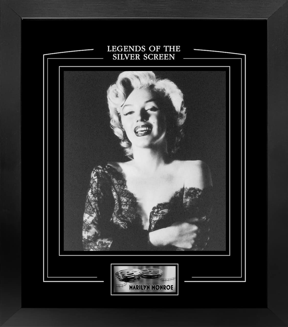 Marilyn Monroe Framed PhotoGlass Print 15" x 17"